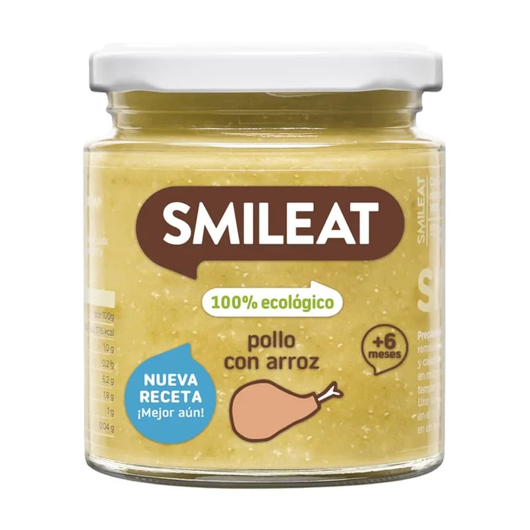 TARRITO ECOLÓGICO DE POLLO CON ARROZ +6M