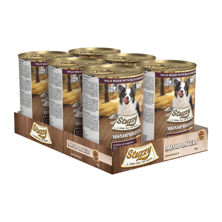 Dog Lata Monoprotein Sanglier Mûres