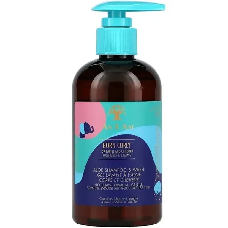 Born Curly Aloe Shampoo & Lavaggio