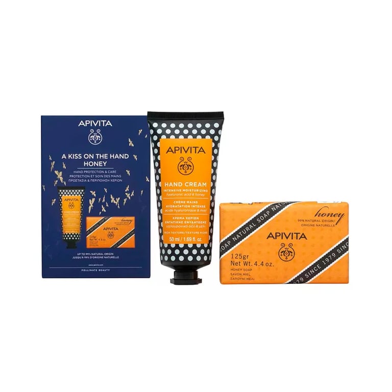 Set Handcreme 50 ml + Natürliche Honigseife 125g