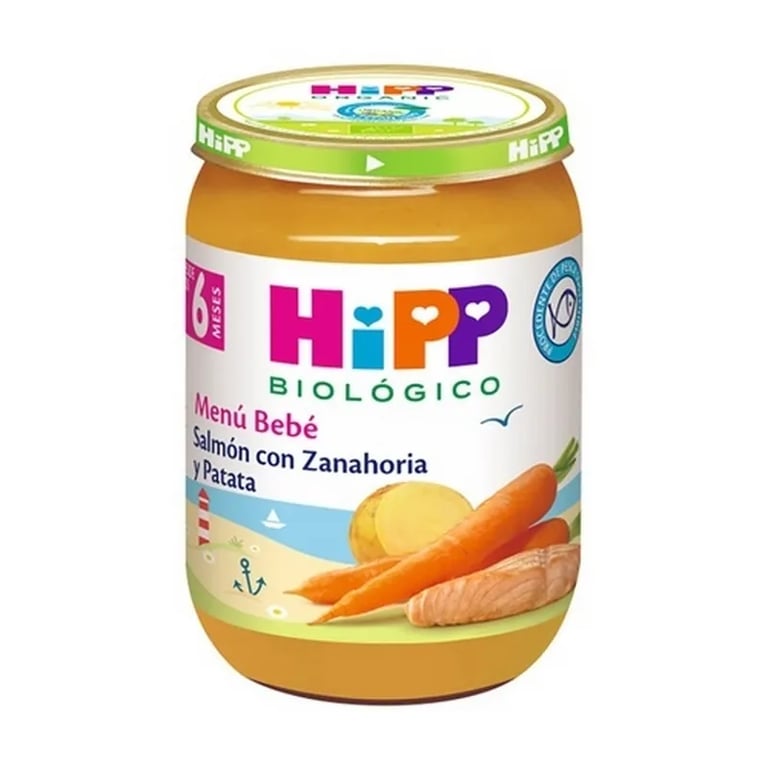 Potito Salmón Con Zanahoria Y Patata 6M