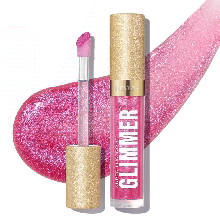 Super Lustrous Glimmer Gloss #08 Rose Glow de Revlon