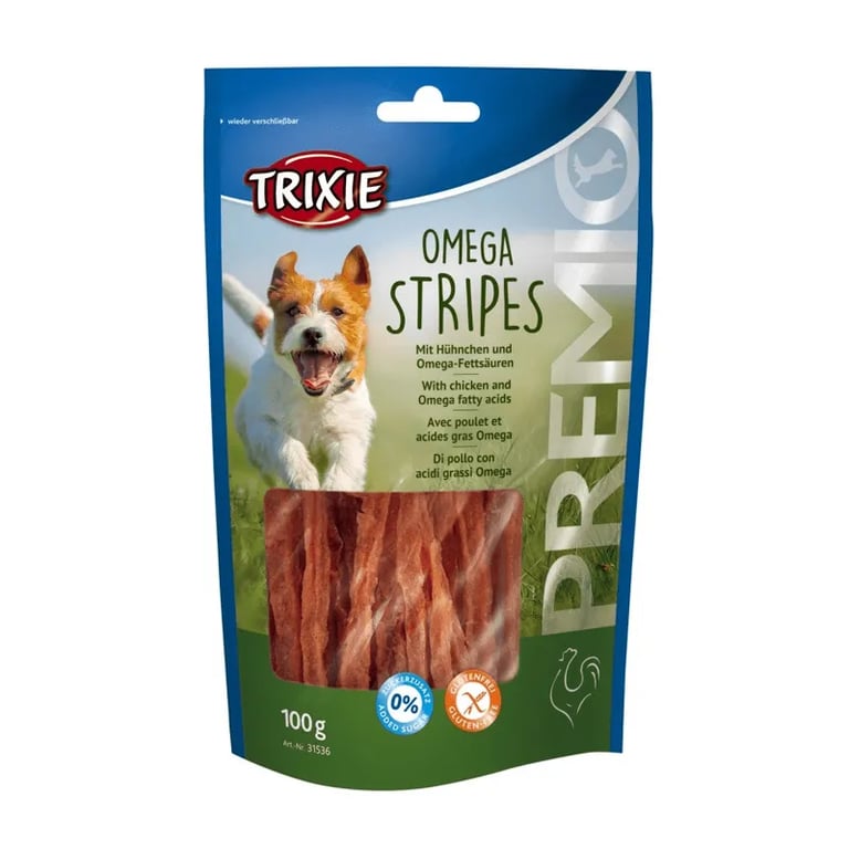 Friandise Omega Stripes Au Poulet