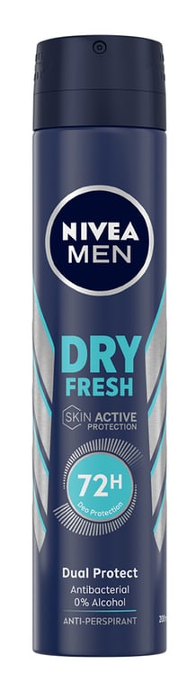 Men Dry Impact Fresh Desodorizante Spray 200 ml