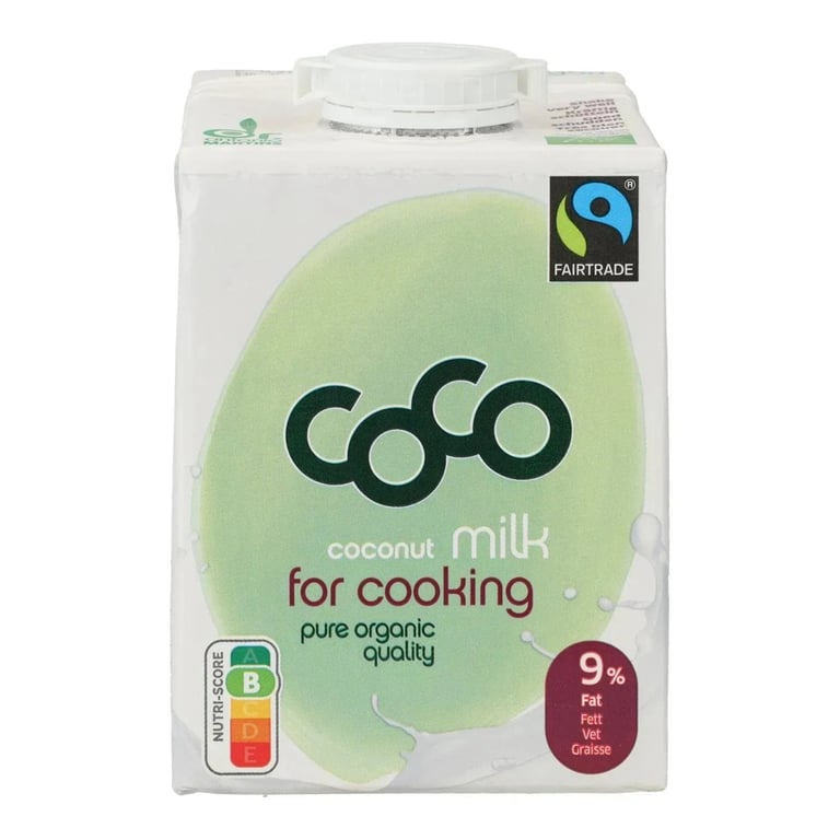 Crème De Coco Pour Cuisiner Bio