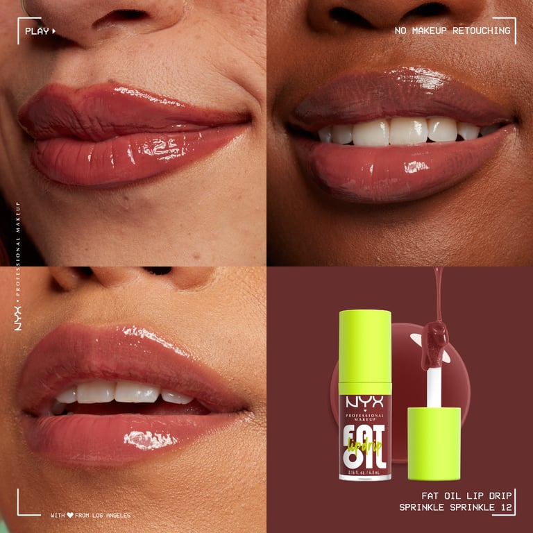 Fat Oil Lip Drip #Sprinkle Sprinkle de NYX