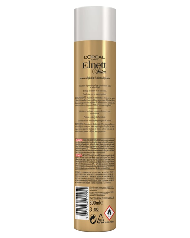 Elnett Lack Starker Halt 300 ml von L'Oreal Expert Professionnel - imagen 2 de 2