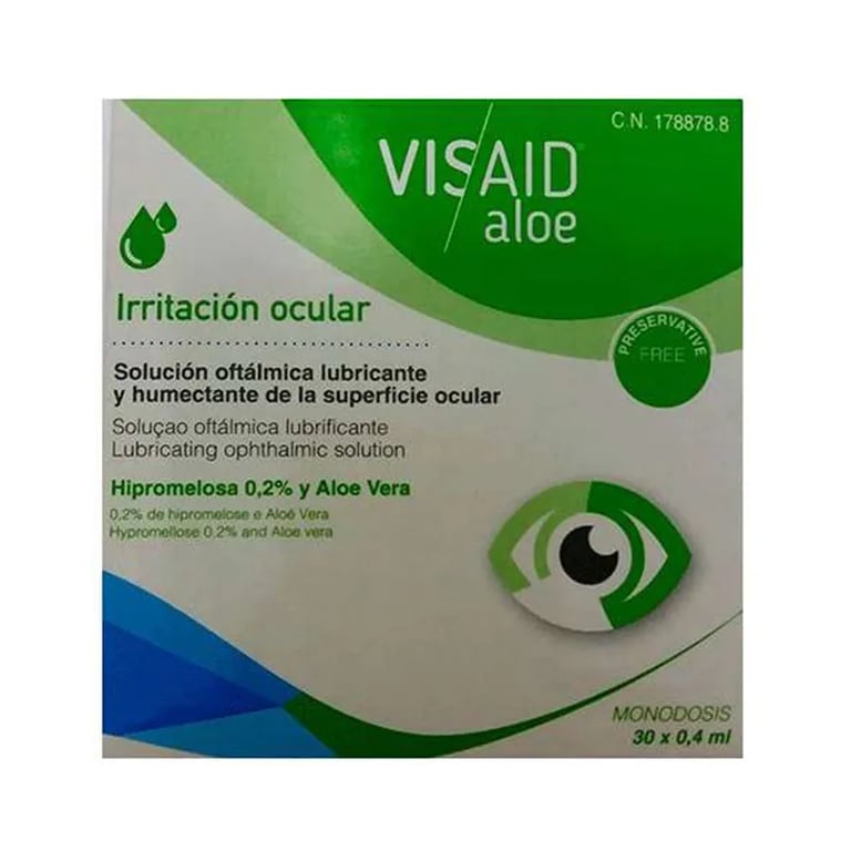 VISAID ALOE GOTAS OCULARES MONODOSIS