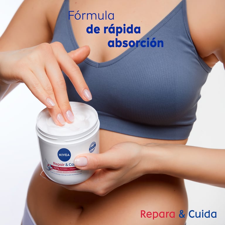 Répare & Soigne Crème 10% Glycérine Et Vitamine E 400 ml de Nivea