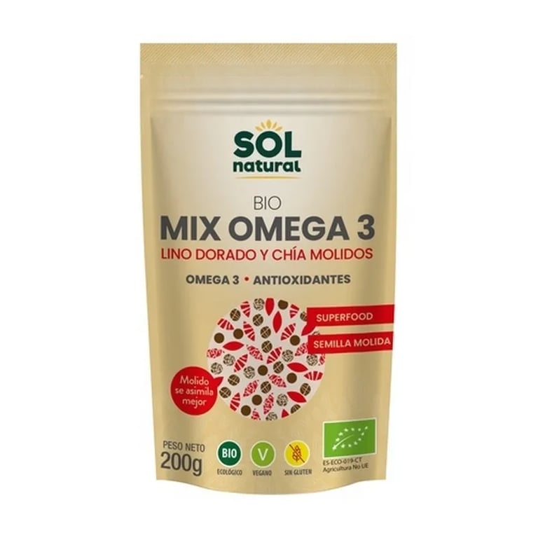 Mix Omega 3 Gouden Lijn en Chia Gemalen Bio