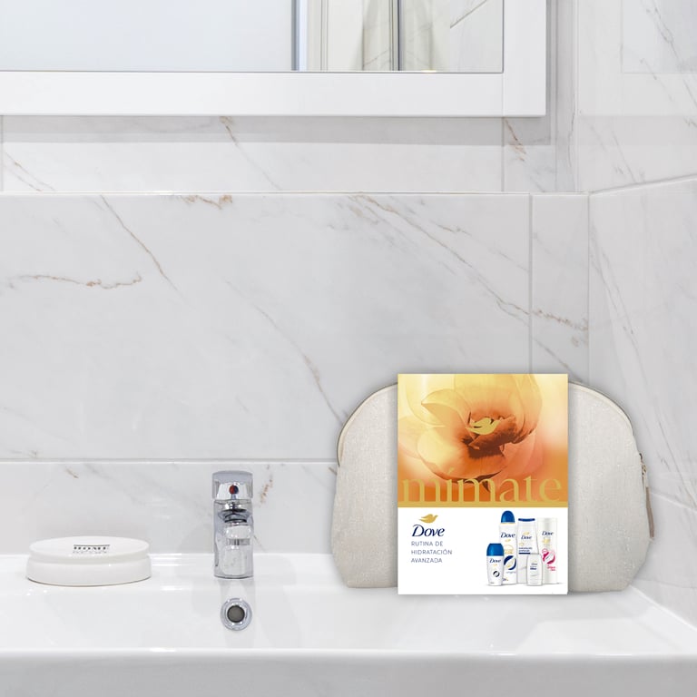 Kulturbeutel Mimate Badezimmer Set 5 Stück von Dove