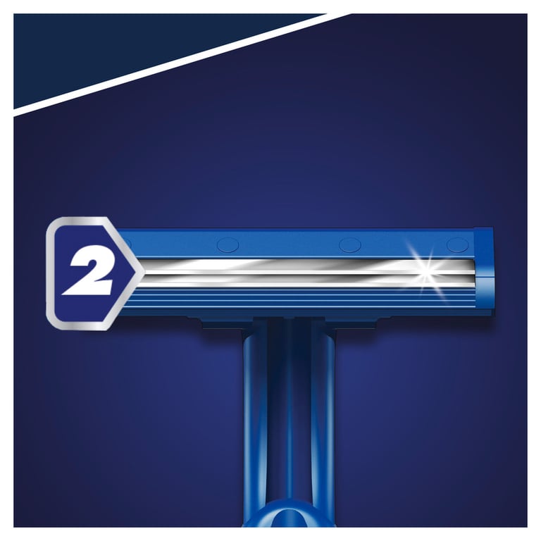 GILLETTE BLUE II 5 pcs + 1 pc OFFERT 6 pcs