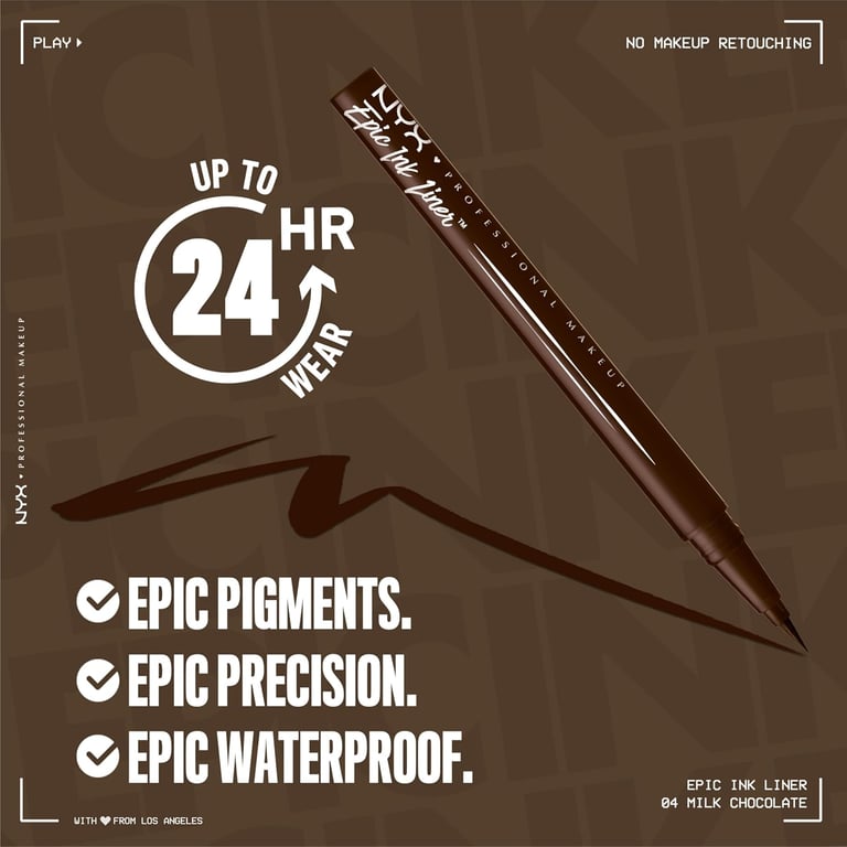 Epic Ink Liner #04 Milk Chocol de NYX