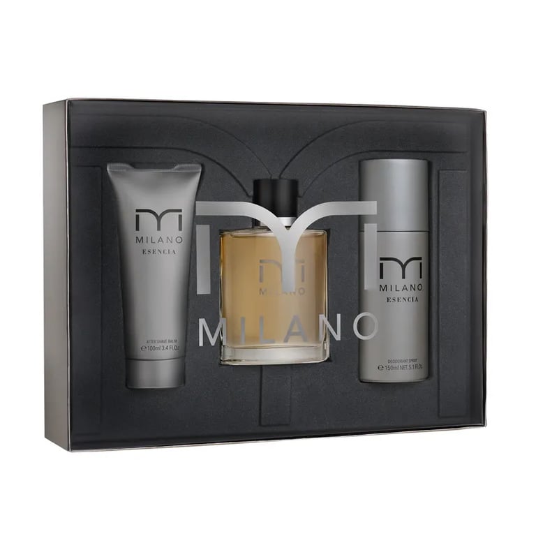 Milano Esencia EDT 100 ml + After Shave 100 ml + Deo 150 ml