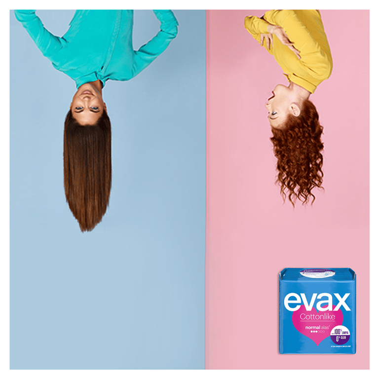 Evax Cottonlike Ailettes Normal 16 Unités de Evax