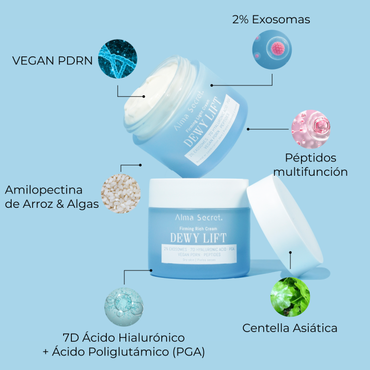 Dewy Lift Firming Cream Rich con Exosomas - imagen 12 de 14
