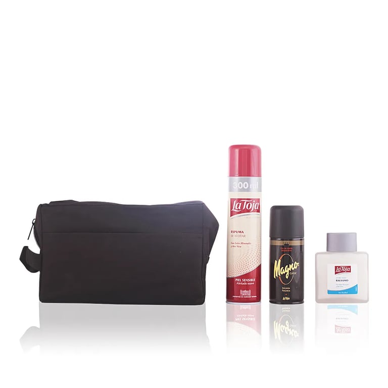 Neceser Hombre Lote 4 Piezas + Neceser
