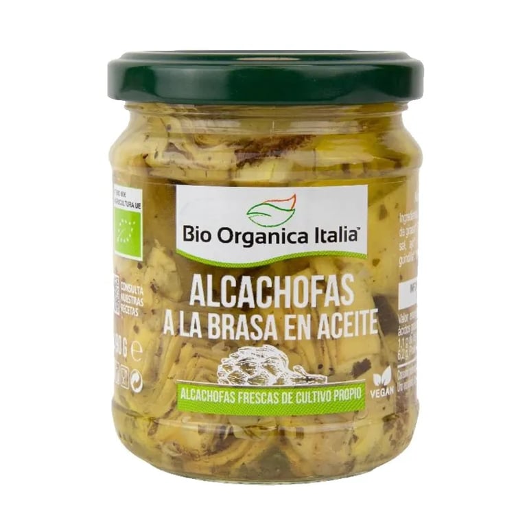 Alcachofras Grelhadas Em Azeite Bio Orgânico