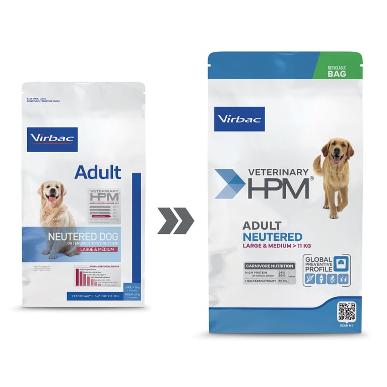 Veterinary HPM Adult Neutered Lage Medium