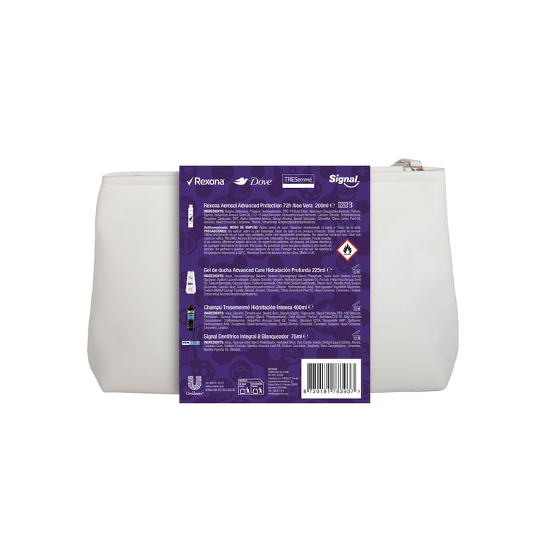 Pack UEFA Alexia Necessaire + 4 Pezzi di Rexona