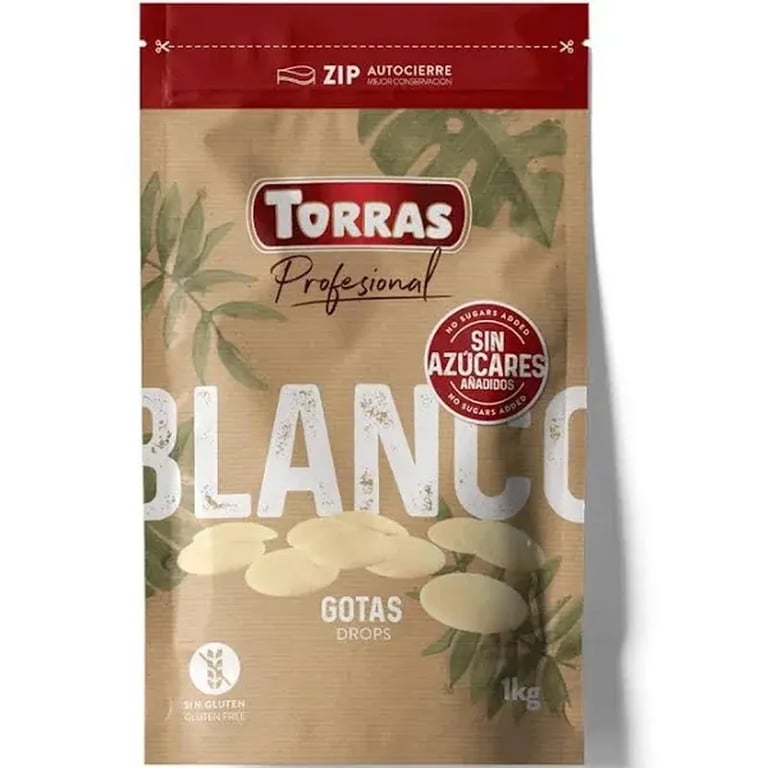 Cobertura de Chocolate Branco Drops