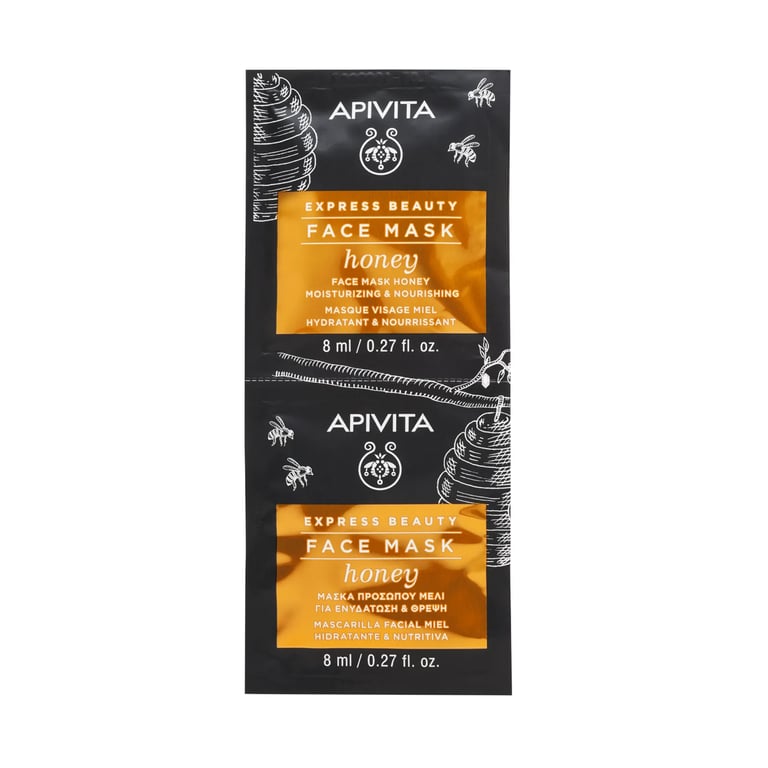 Express Beauty Gezichtsmasker Hydraterend Met Honing