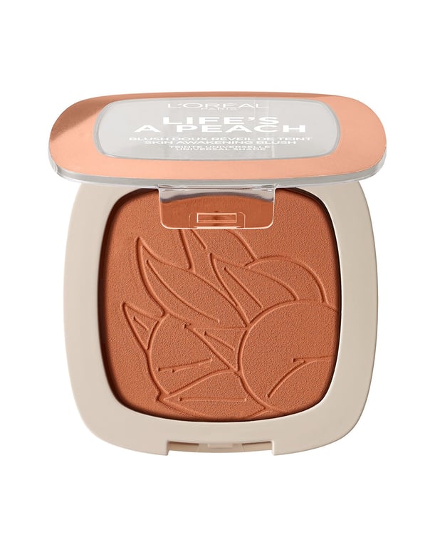 LIFE'S A PEACH skin awakening blush #1-eclat peach da L'Oreal Paris