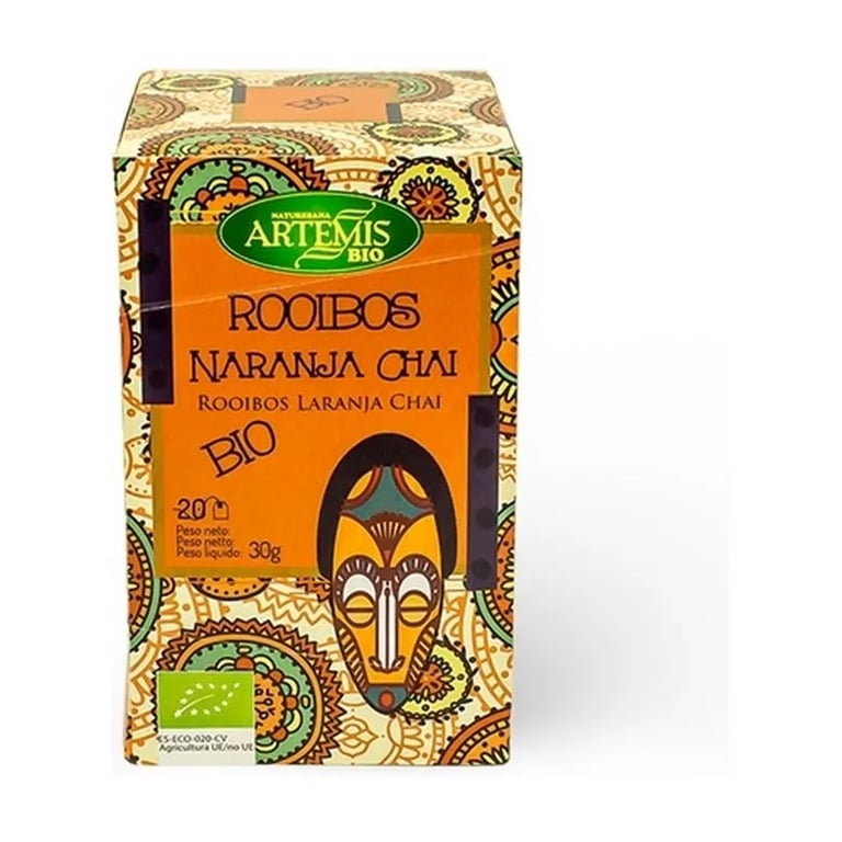 Té Rooibos Naranja y Chai Bio