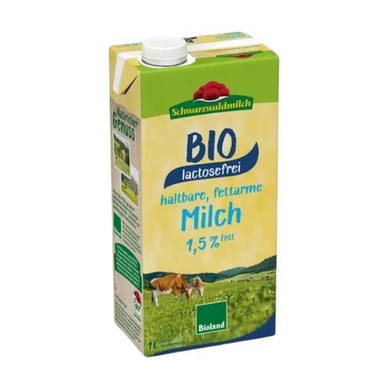 Leche De Vaca Semi Sin Lactosa Bio