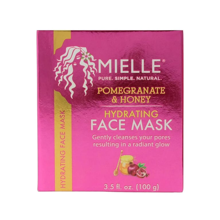 Máscara Facial Hidratante de Mel e Romã