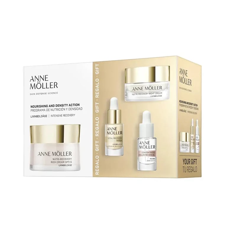 Livingoldâge Lote 4 Piezas Rich Cream 50 ml + Nachtcreme 15 ml