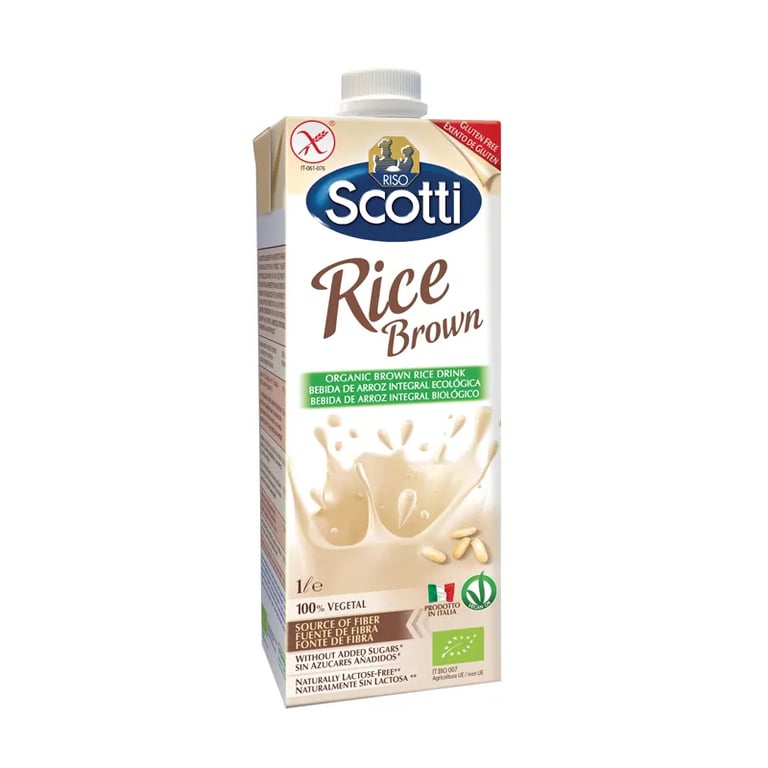 Bebida De Arroz Integral Sin Gluten Bio
