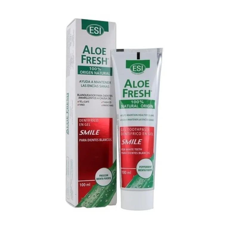 Dentífrico Aloe Fresh Smile Blanqueante