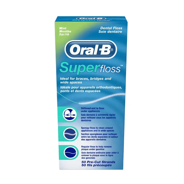 Oral-B Super Floss Hilo Dental Menta