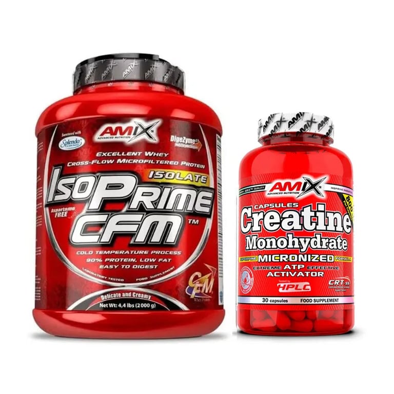 Pack Regalo IsoPrime CFM 2 Kg + Creatina Monohidrato 30 Caps