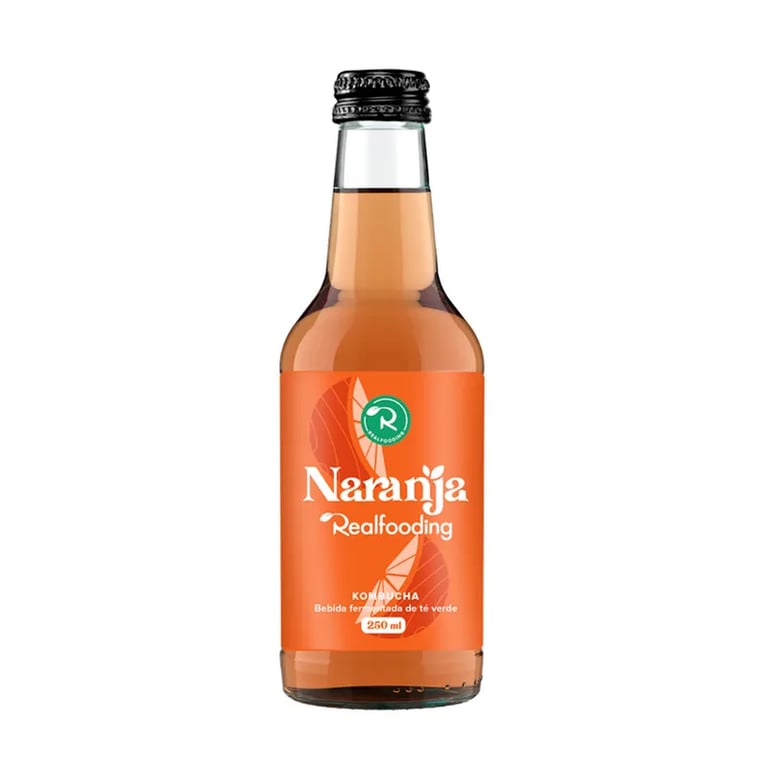 Kombucha Naranja Realfooding
