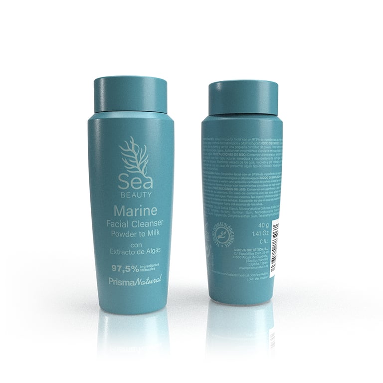 Sea Beauty Limpiador Facial Marino Polvo a Leche