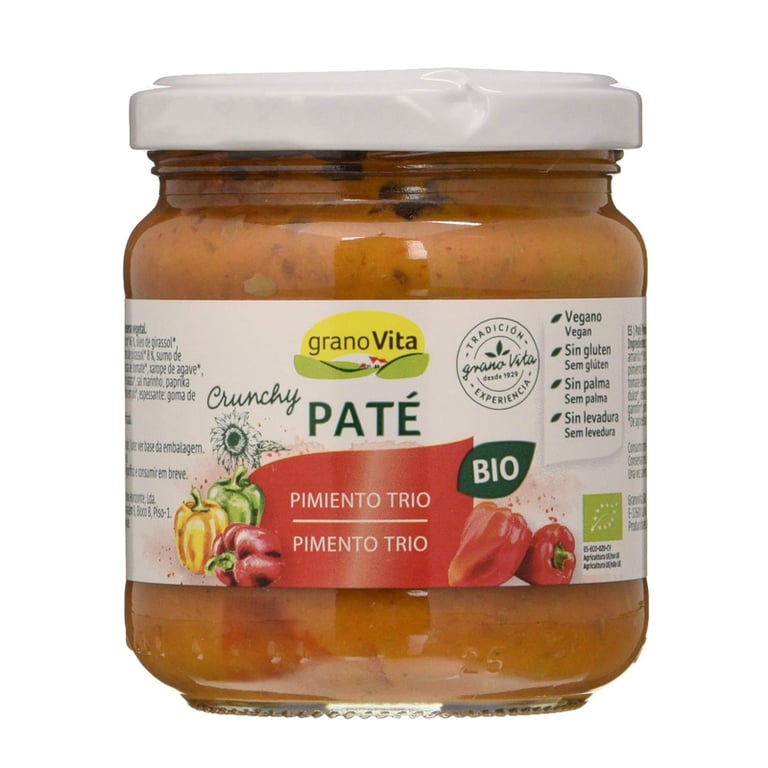 Paté Crunchy de Tres Pimientos