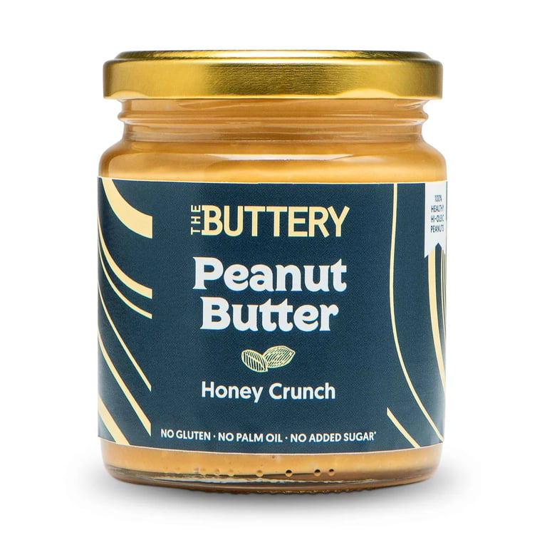 Crema De Cacahuete Crujiente Con Miel