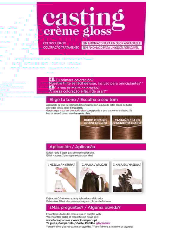 Casting Creme Gloss #600 - Dunkelblond von L'Oreal Expert Professionnel