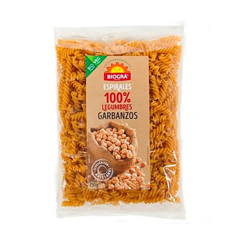 Espirales De Garbanzos Bio