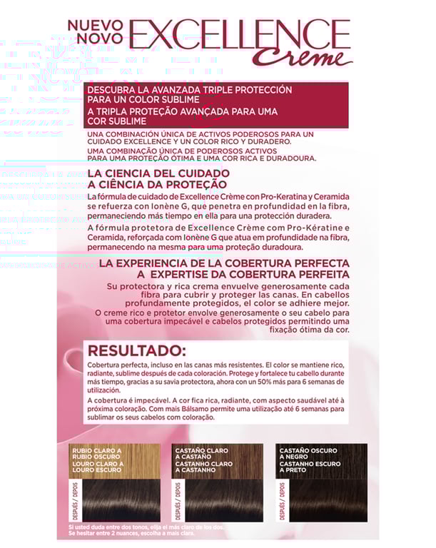 Excellence Creme #2 Negro  de L'Oreal Paris