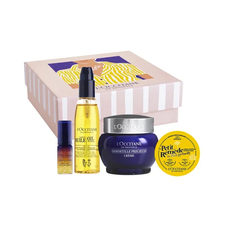 Immortelle Precieuse Crème 50 ml + Démaquillant + Baume + Sérum