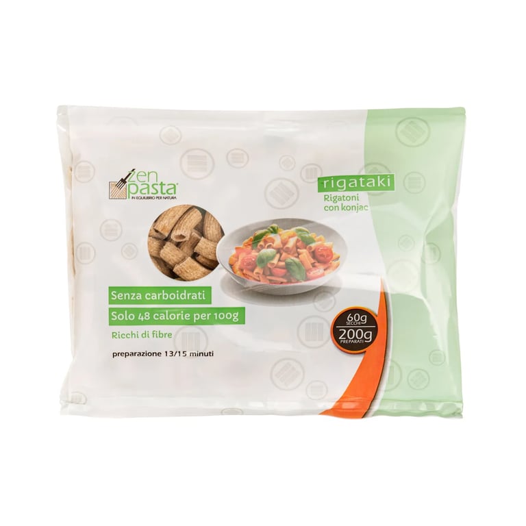 Rigataki Macarrones Con Konjac Bajos En Calorías