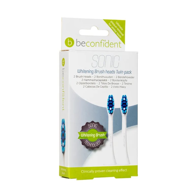 Sonic Ersatz-Whitening & Regular Whitening Heads White 2+2
