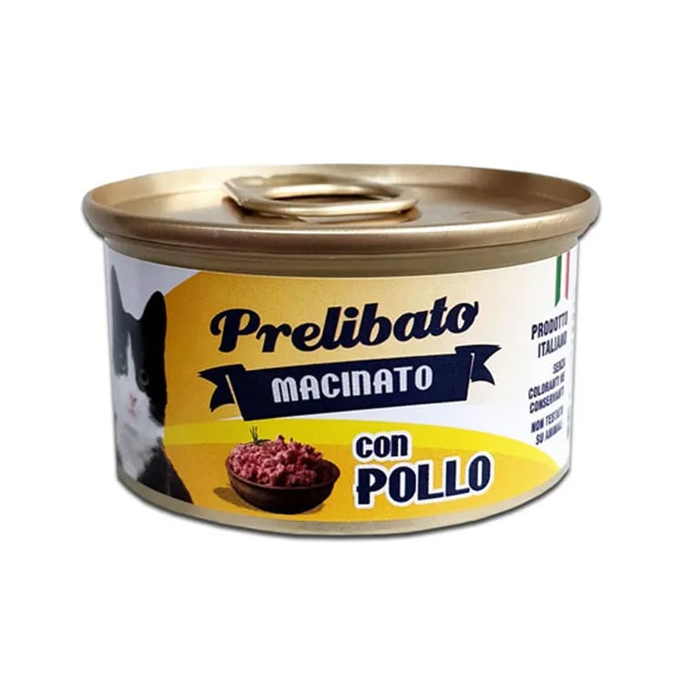 Prelibato Macinato Gatos Pollo