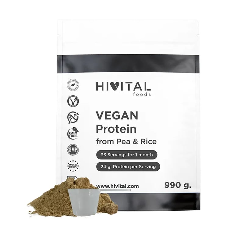 Vegan Protein From Pea Rice