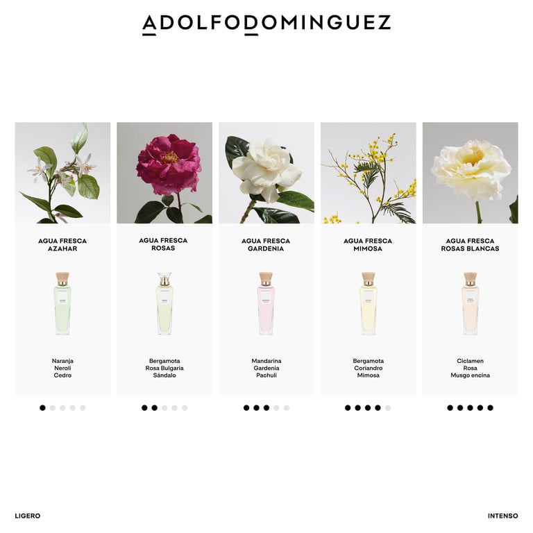 Eau Fraîche Mimosa Coriandre EDT 120 ml de Adolfo Dominguez