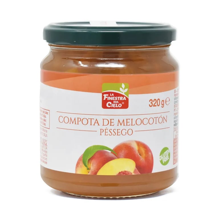 COMPOTA DE MELOCOTÓN BIO