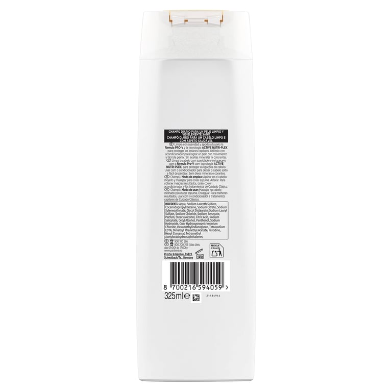 Shampooing Classique 325 ml de Pantene